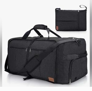 Duffel Bag Foldable Collapsible  / Weekender Waterproof Travel Bag / UNISEX